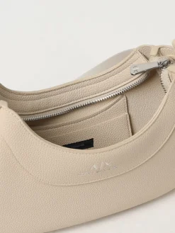 Borsa Armani Exchange in pelle sintetica a grana