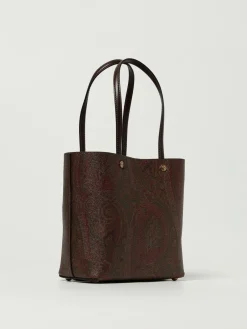 Borsa Arnica Etro in cotone spalmato