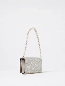 Borsa Avenue Jimmy Choo in pelle glitter