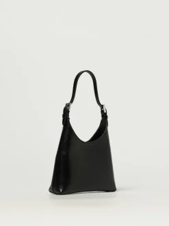 Borsa Baby Camryn by Far in pelle increspata