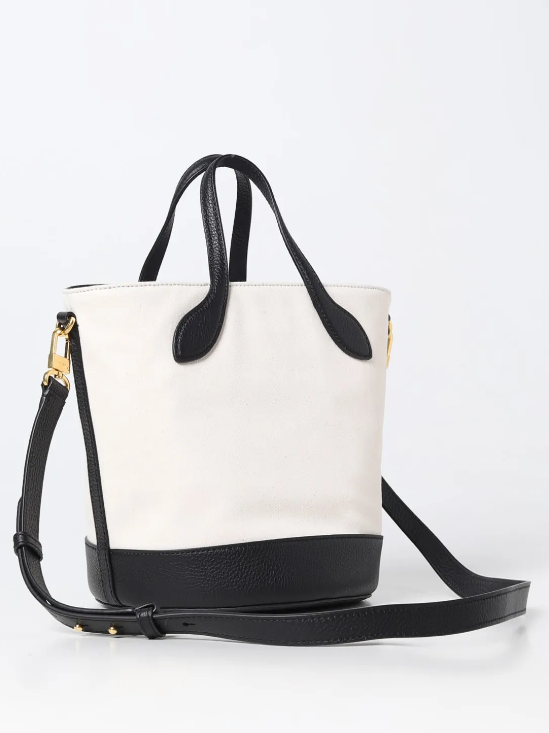 Borsa Bar 8 Hours Bally in canvas e pelle a grana