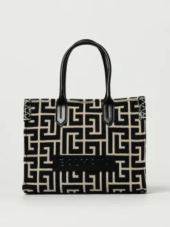 Borsa B-Army 36 Balmain canvas e pelle