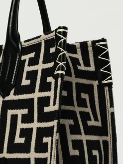 Borsa B-Army 36 Balmain canvas e pelle