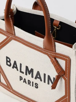 Borsa B-Army Balmain in canvas e pelle