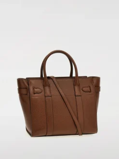 Borsa Bayswater Mulberry in pelle a grana