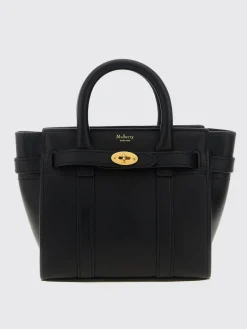 Borsa Bayswater Mulberry in pelle a grana
