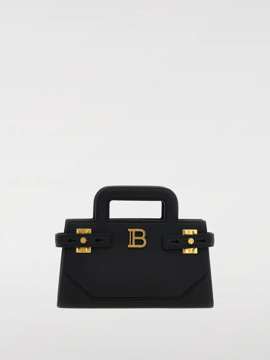 Borsa B-Buzz Balmain in pelle a grana