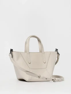 Borsa BC Duo Mini Brunello Cucinelli in pelle con monile