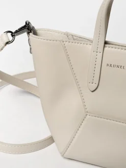 Borsa BC Duo Mini Brunello Cucinelli in pelle con monile