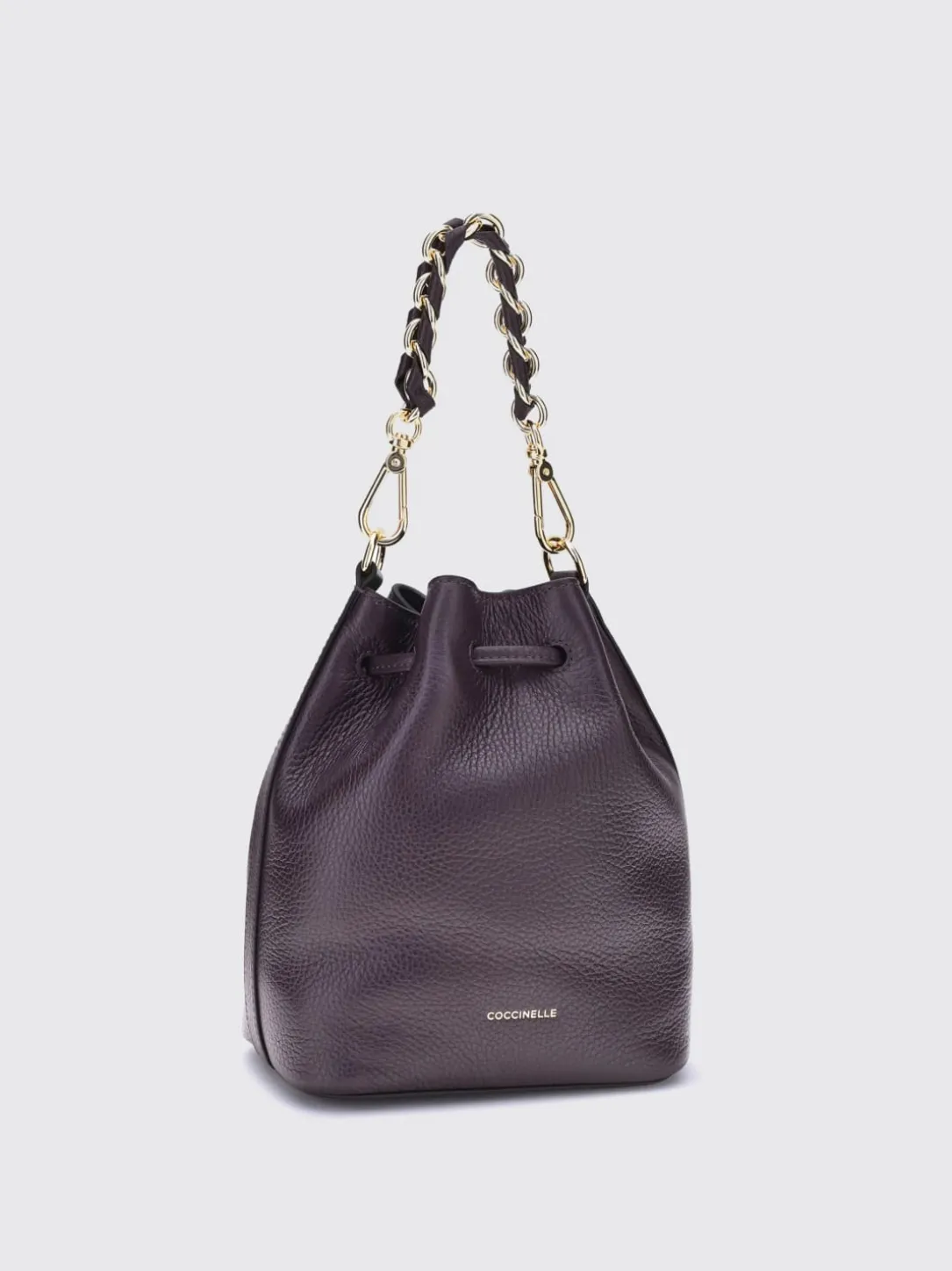 Borsa Beat Generation Coccinelle in pelle a grana