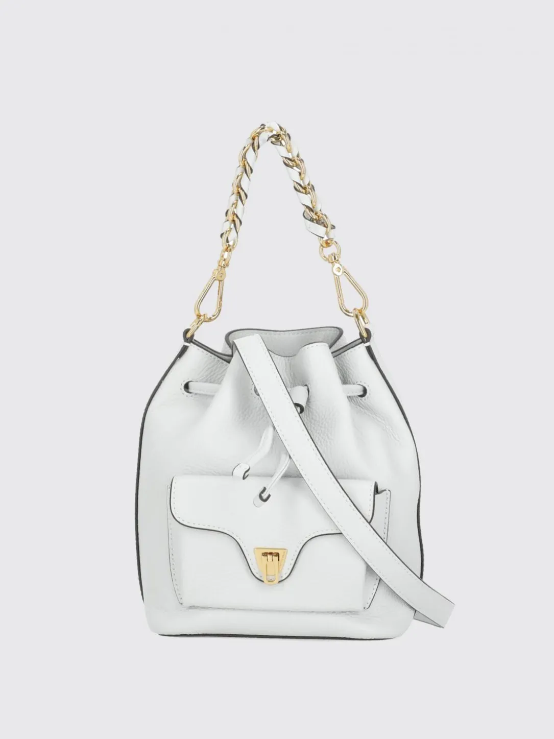 Borsa Beat Generation Coccinelle in pelle a grana