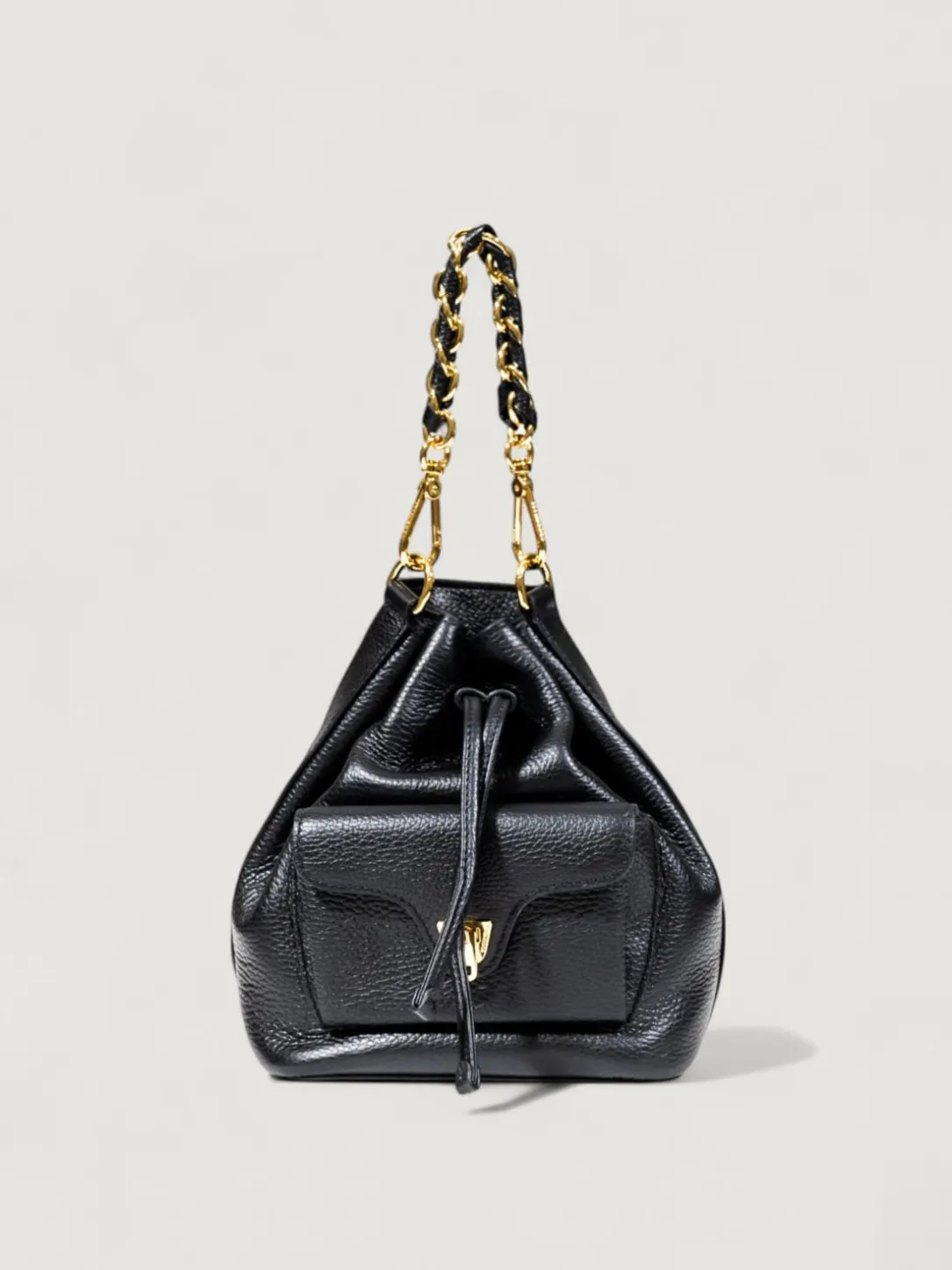 Borsa Beat Generation Coccinelle in pelle a grana