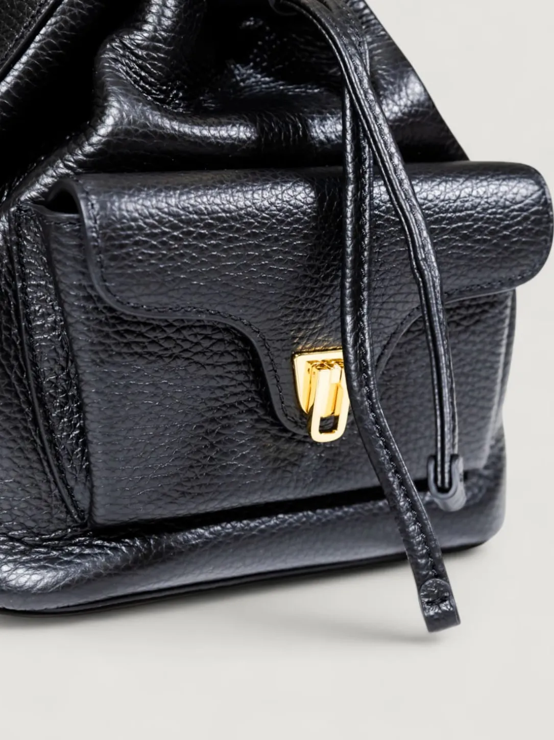 Borsa Beat Generation Coccinelle in pelle a grana