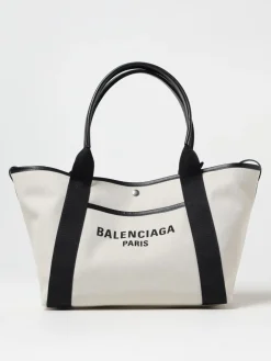Borsa Biarritz Medium Balenciaga in canvas e pelle