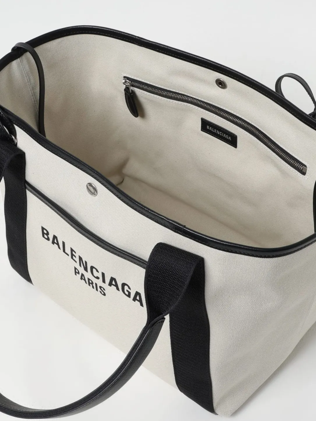 Borsa Biarritz Medium Balenciaga in canvas e pelle
