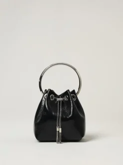 Borsa Bon Bon Jimmy Choo in pelle metallizzata