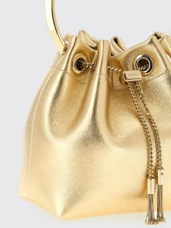 Borsa Bon Bon Jimmy Choo in nappa metallizzata