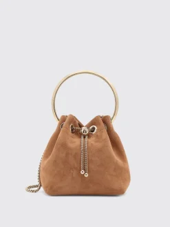 Borsa Bon Bon Jimmy Choo in pelle scamosciata