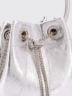 Borsa Bon Bon Jimmy Choo in pelle metallizzata