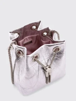 Borsa Bon Bon Jimmy Choo in pelle metallizzata