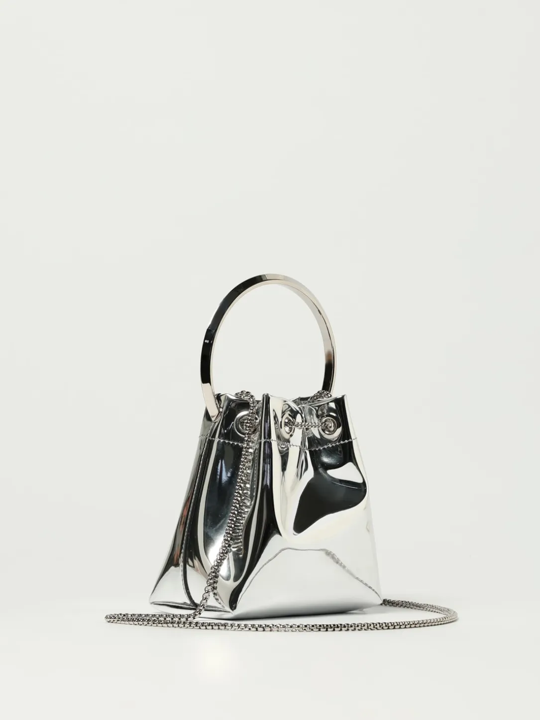 Borsa Bon Bon Jimmy Choo in pelle sintetica laminata