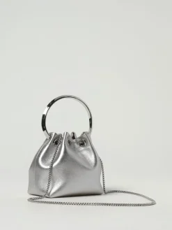 Borsa Bon Bon Jimmy Choo in pelle metallizzata