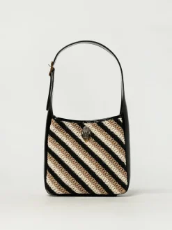 Borsa Bond Hobo Kurt Geiger London in viscosa crochet e pelle