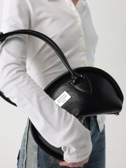 Borsa Bowlina Acne Studios in pelle lucida