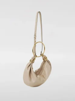 Borsa Bracelet Chloè in pelle martellata