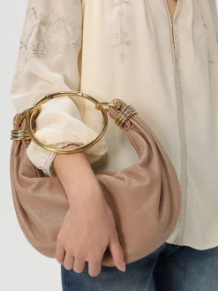 Borsa Bracelet Chloè in pelle martellata