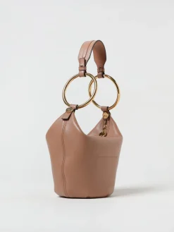 Borsa Bracelet Chloè in pelle a grana naturale