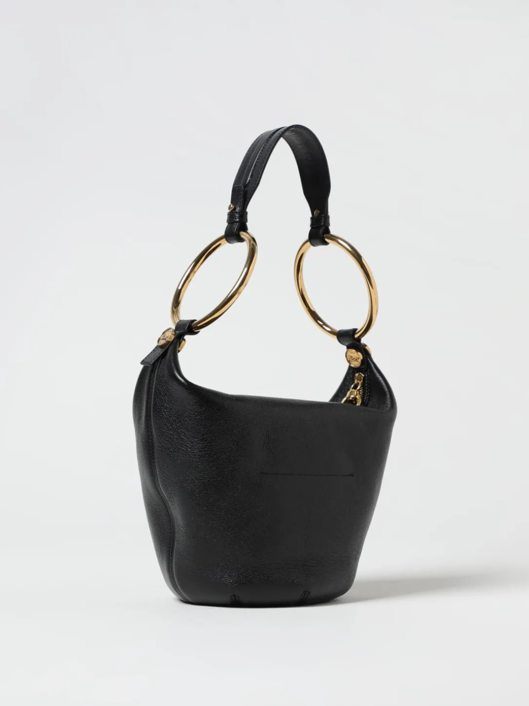 Borsa Bracelet Chloè in pelle a grana naturale