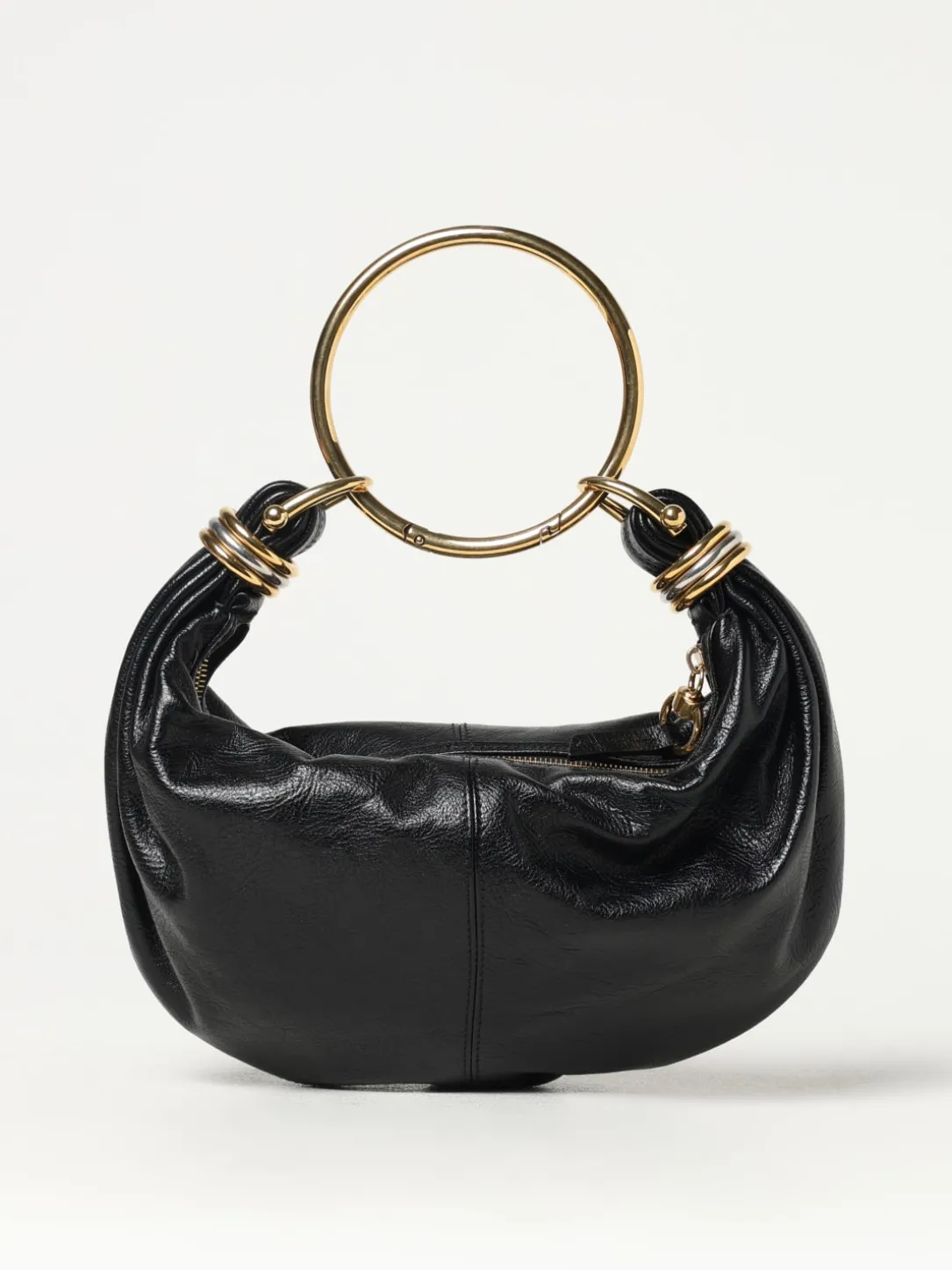 Borsa Bracelet Hobo Chloè in pelle a grana