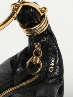 Borsa Bracelet Hobo Chloè in pelle a grana