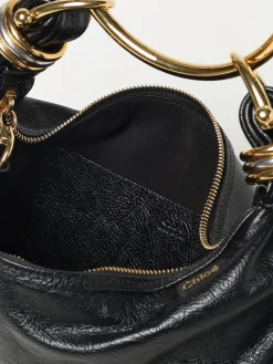 Borsa Bracelet Hobo Chloè in pelle a grana