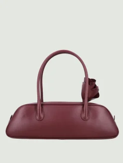 Borsa Brigitte Trapeze Magda Butrym in pelle con fiore