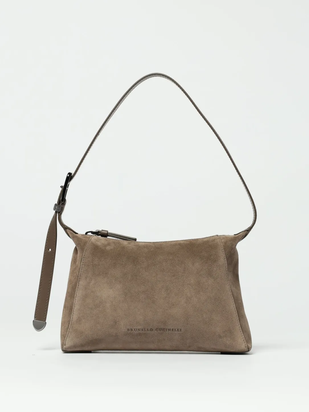 Borsa Brunello Cucinelli in camoscio
