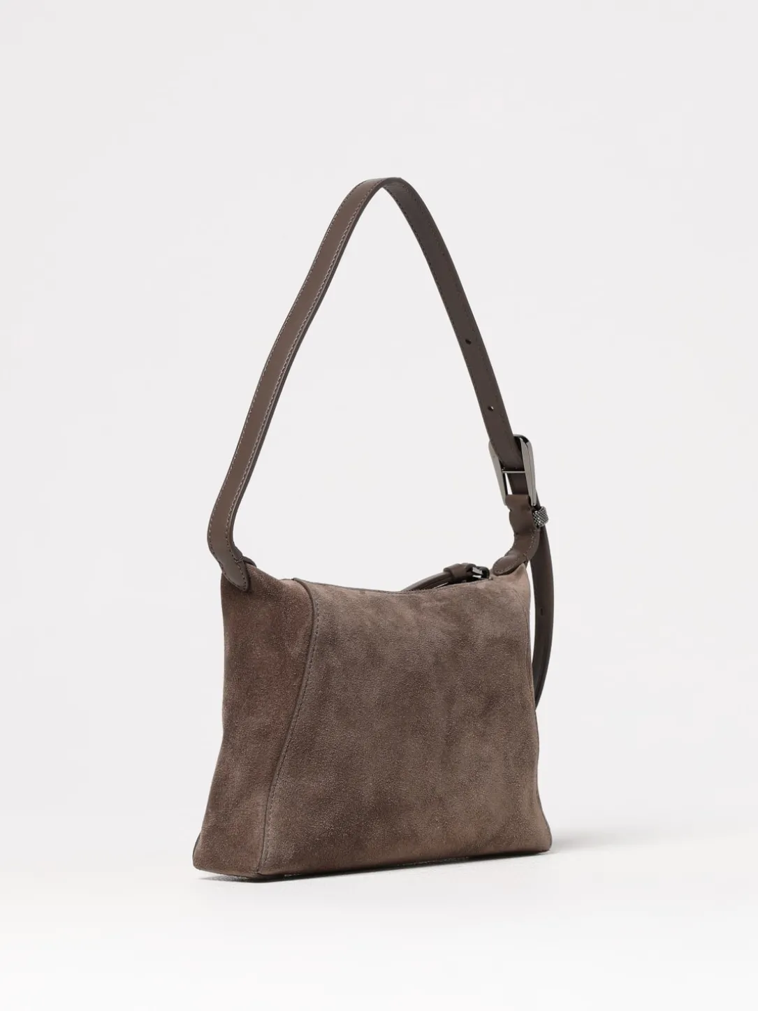 Borsa Brunello Cucinelli in camoscio