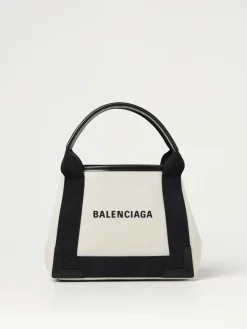 Borsa Cabas Balenciaga in canvas di cotone organico