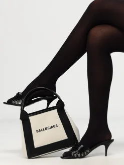 Borsa Cabas Balenciaga in canvas di cotone organico