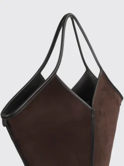 Borsa Calella Hereu in camoscio e pelle