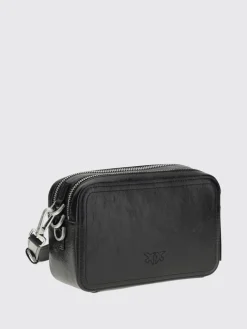 Borsa camera bag con logo in rilievo Pinko