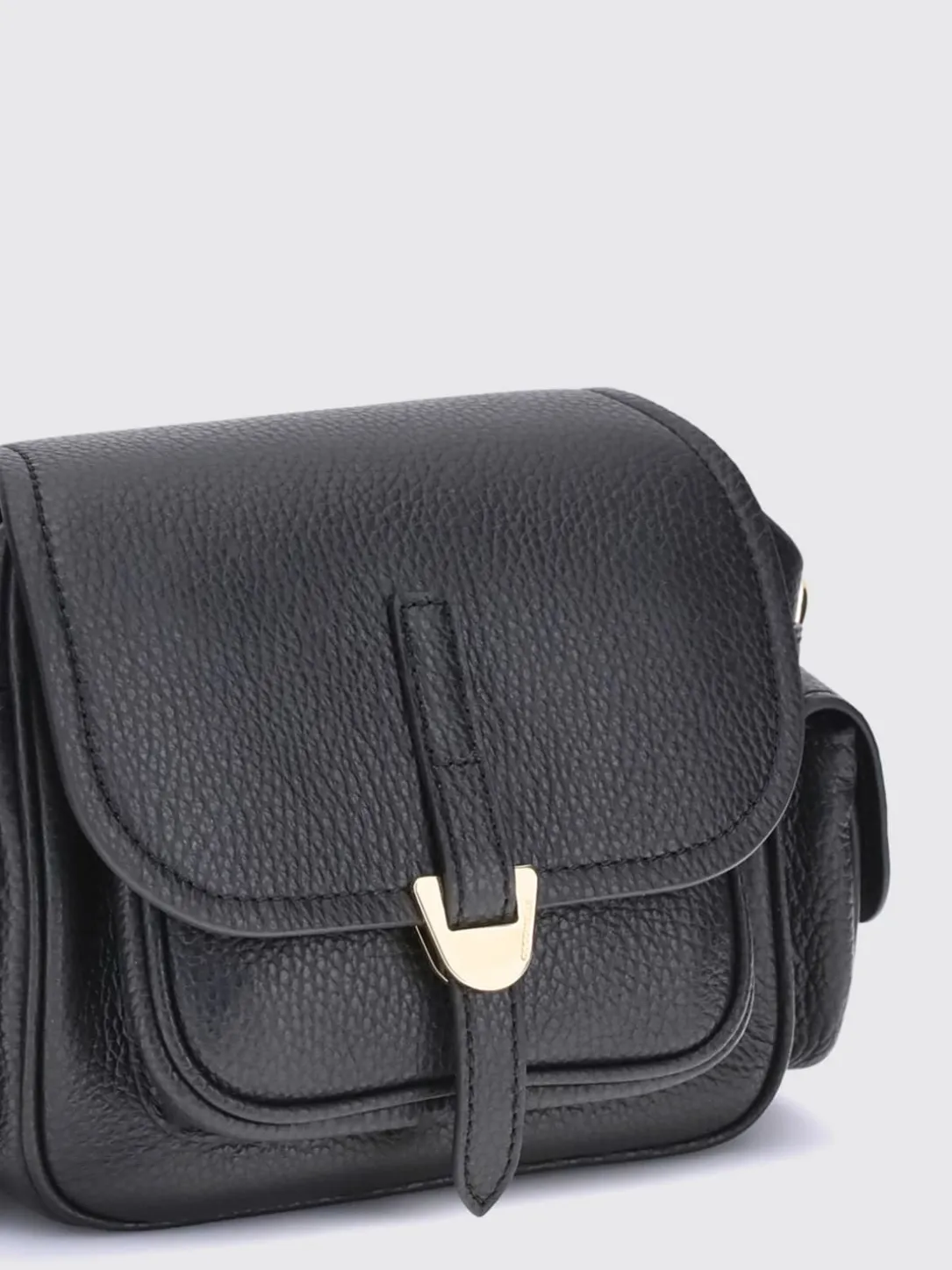 Borsa Campus Coccinelle in pelle a grana