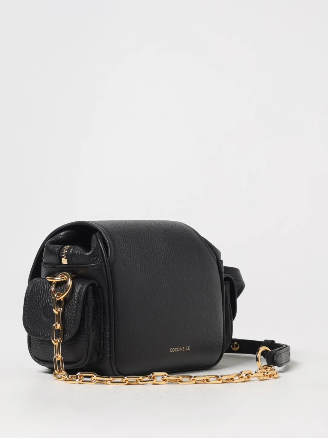 Borsa Campus Mini Coccinelle in pelle a grana