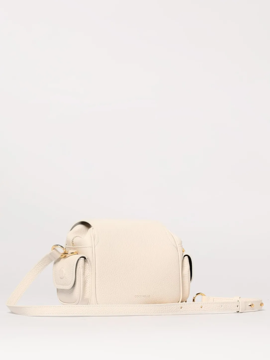 Borsa Campus Mini Coccinelle in pelle a grana