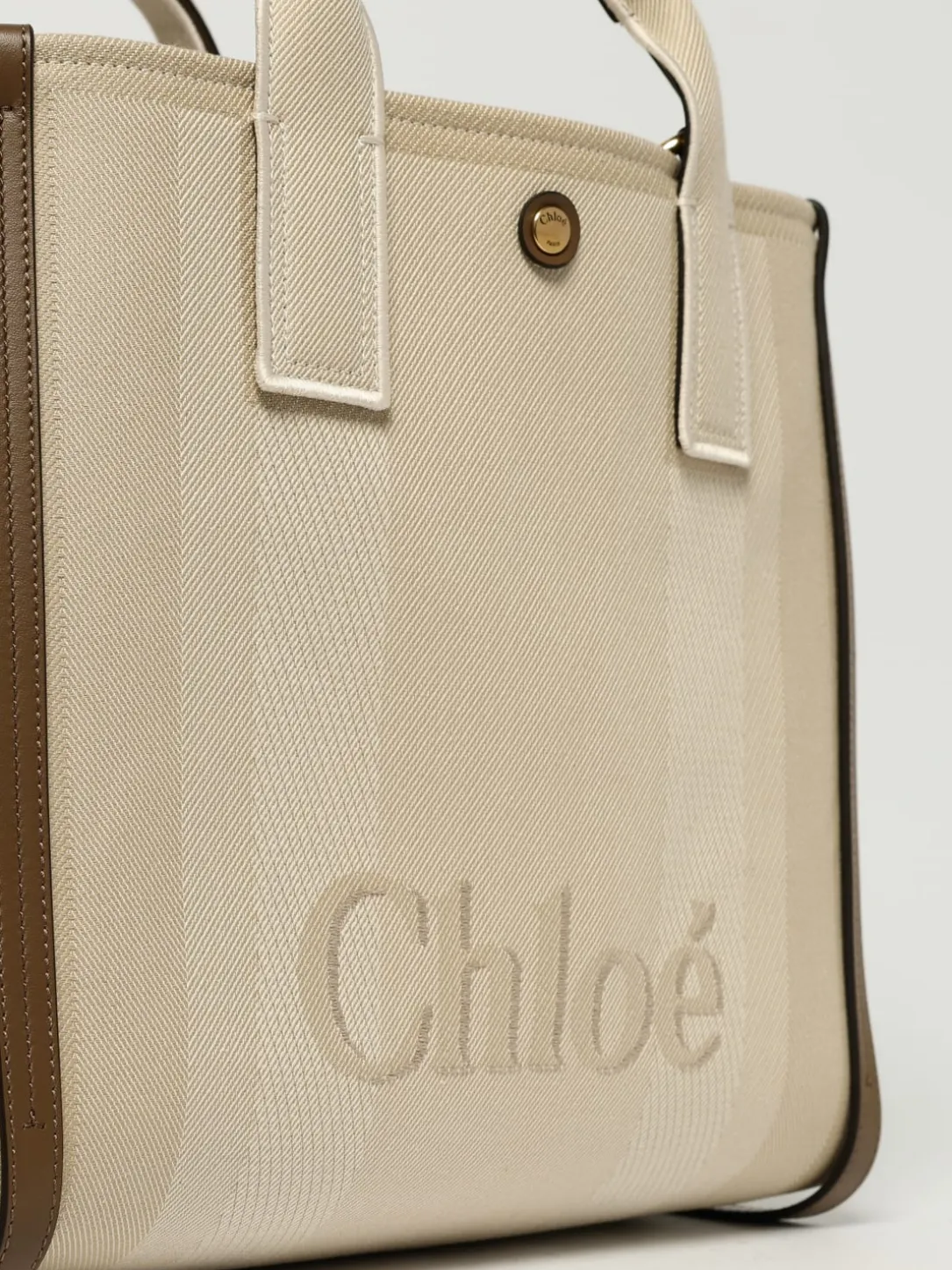 Borsa Carry Chloé in canvas