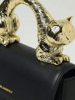 Borsa Cat Karl Lagerfeld in pelle sintetica