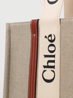 Borsa Chloè in canvas e pelle