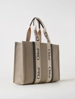 Borsa Chloè in canvas e pelle