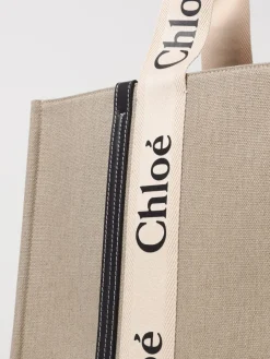 Borsa Chloè in canvas e pelle